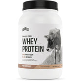 Grass Fed 100% Whey Protein, No Hormones, Pure Chocolate, 2LB